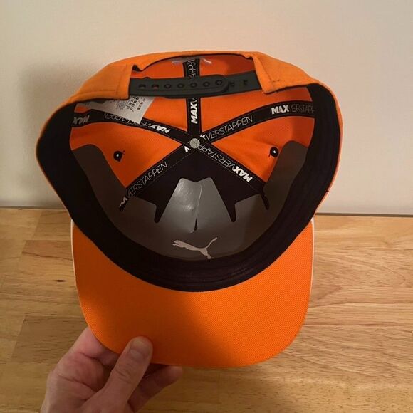 *RARE* PUMA Max Verstappen RedBull ASTON MARTIN Racing F1 Flatbrim Snapback Hat